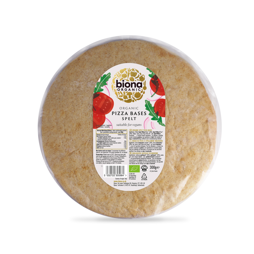 Biona Organic Spelt Pizza Bases