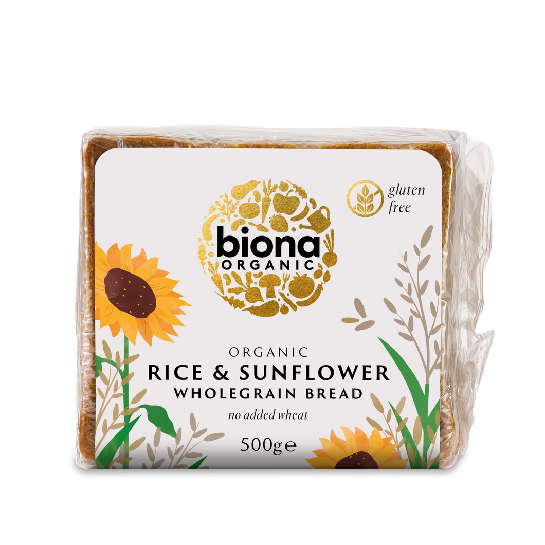 Biona Organic Rice and Sunflower Wholegrain Bread